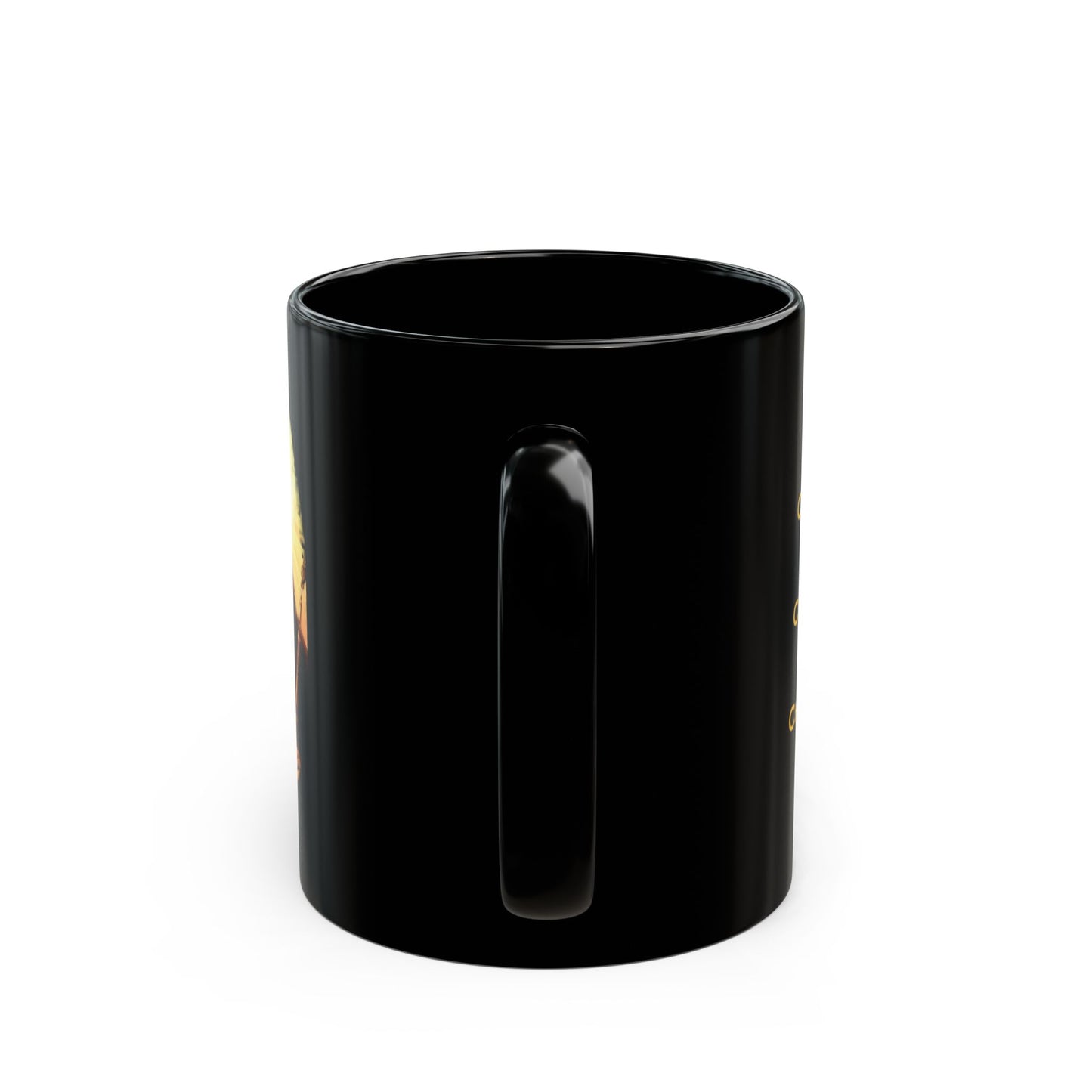 Religious Mug โ Sacred Heart Jesus Black Coffee Cup (11oz/15oz)