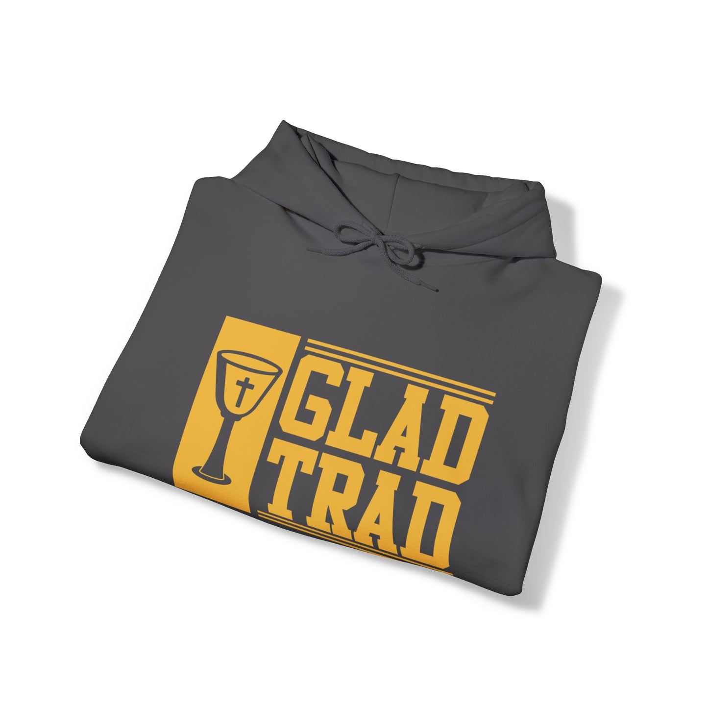 Glad Trad Hoodie, Catholic Hooded Sweatshirt, Christian Hoodie, Traditional Catholic Hoodie