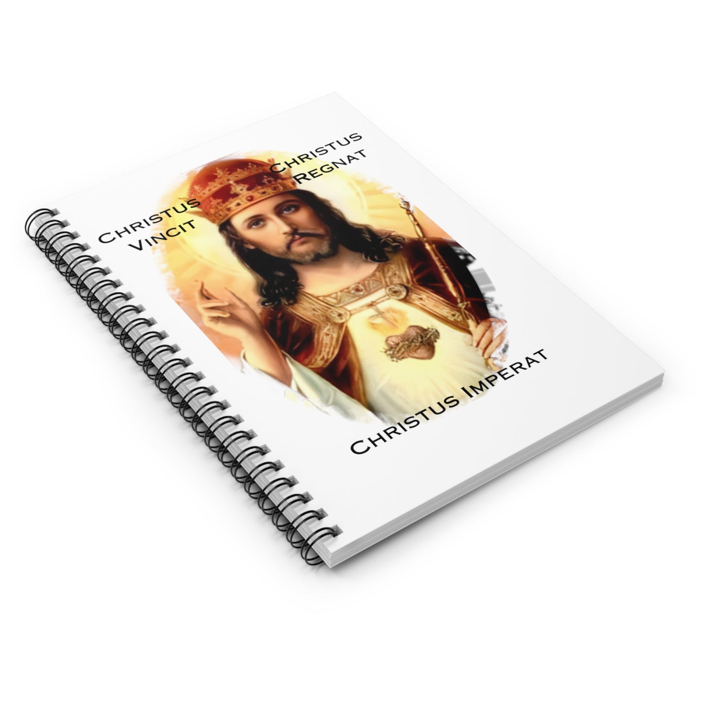 Christ the King Prayer Journal, Christus Vincit, Christus Regnat, Christus Imperat, Catholic Prayer Journal,Christ the King Notebook, Catholic Gift