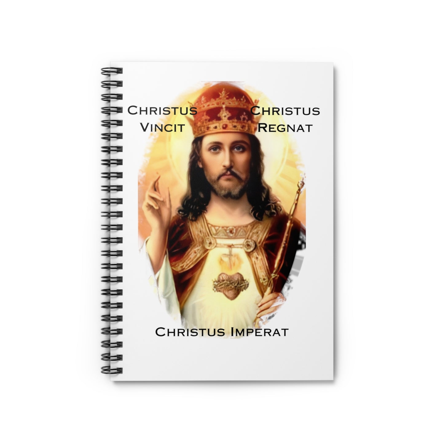 Christ the King Prayer Journal, Christus Vincit, Christus Regnat, Christus Imperat, Catholic Prayer Journal,Christ the King Notebook, Catholic Gift