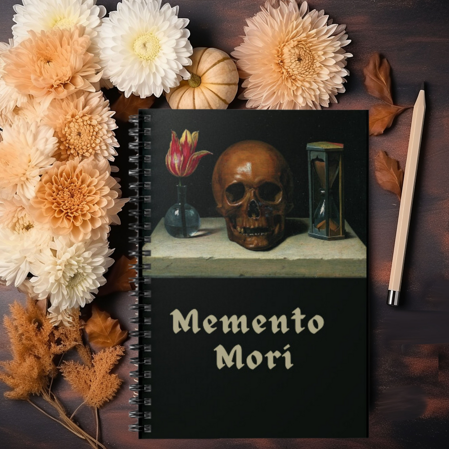 Memento Mori Prayer Journal, Memento Mori Notebook, Memento Mori, Traditional Catholic Prayer Journal, Traditional Catholic Notebook, Catholic Prayer Journal, Catholic Gifts