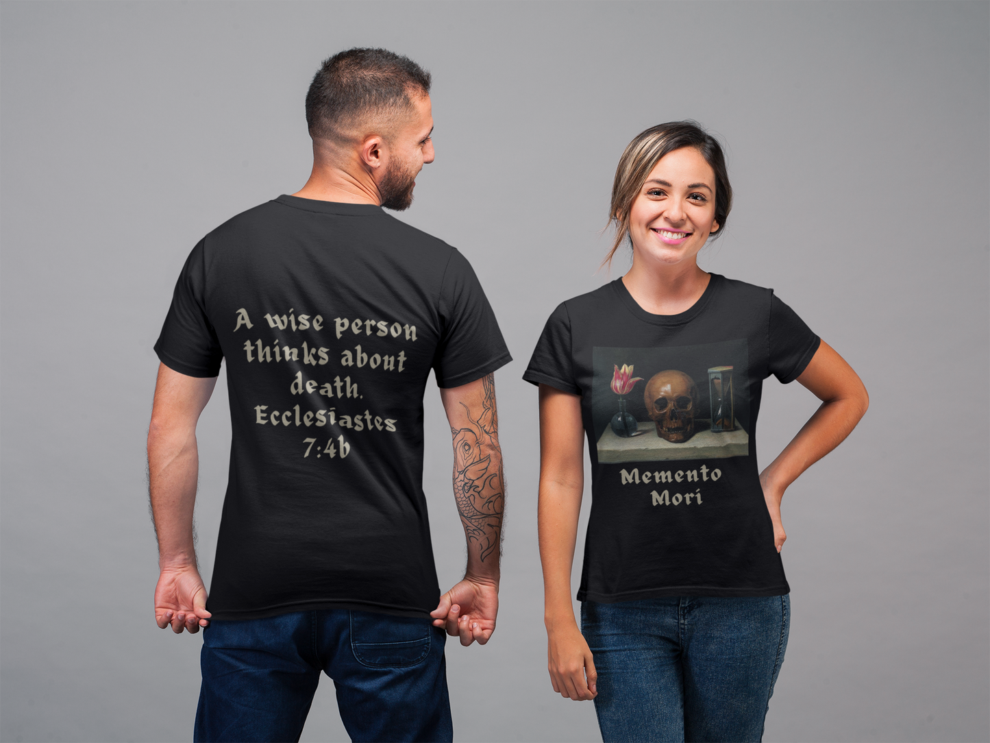 Memento Mori T-Shirt, Remember that You Will Die T-Shirt, Memento Mori, Traditional Catholic T-Shirt, Catholic T-Shirt, Catholic Tee, Unisex, Catholic Gifts