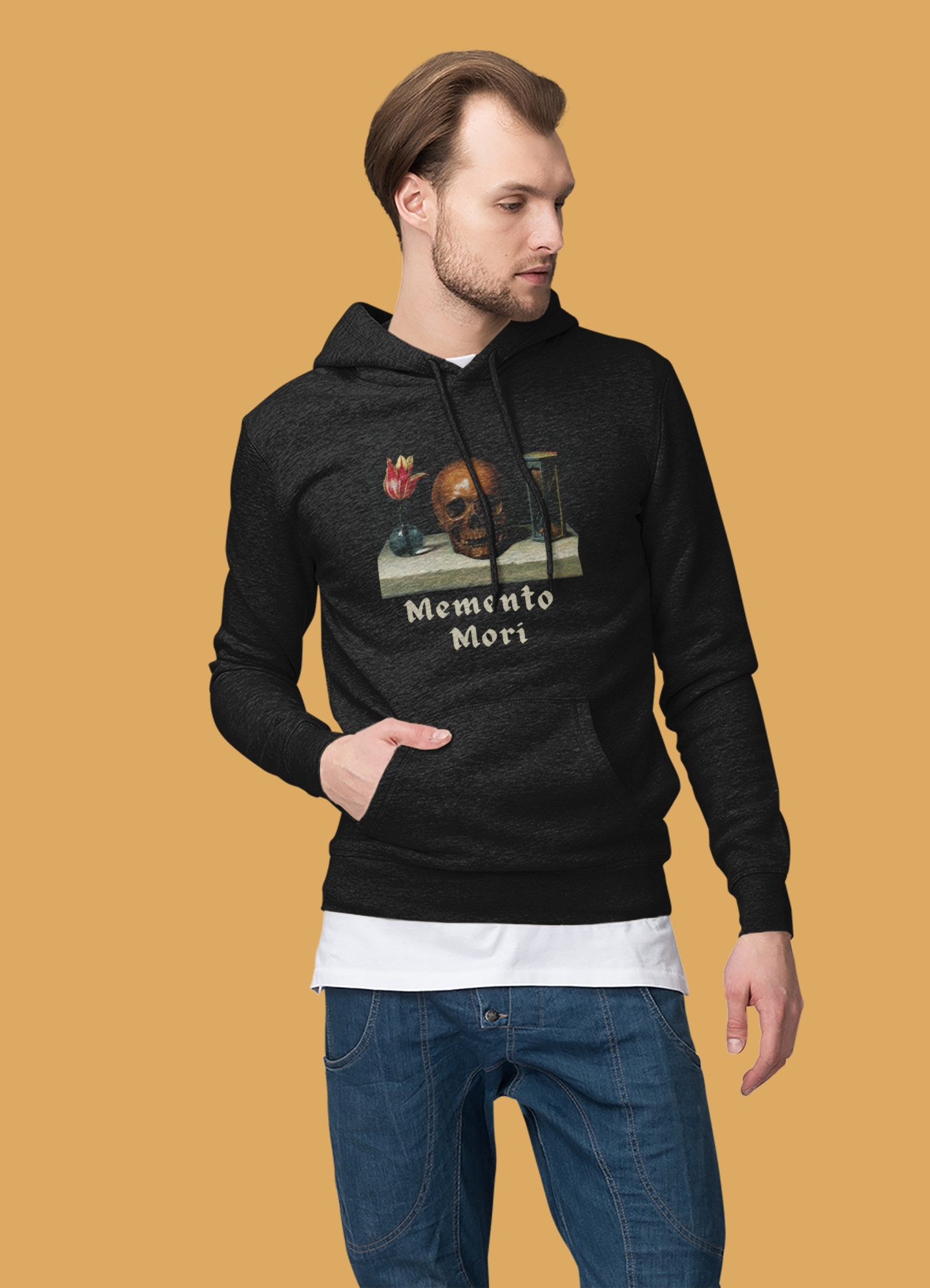 Memento Mori Hoodie, Remember that You Will Die Hoodie, Memento Mori, Traditional Catholic Hoodie, Catholic Hoodie, Unisex, Catholic Gifts, Catholic Dad Gift, Catholic Mom Gift, Biblical Hoodie