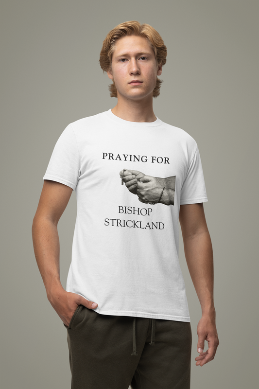 Praying for Bishop Strickland T-Shirt, Bishop Strickland T-Shirt, Traditional Catholic T-Shirt, Catholic T-Shirt, Catholic Gift, Catholic Gifts