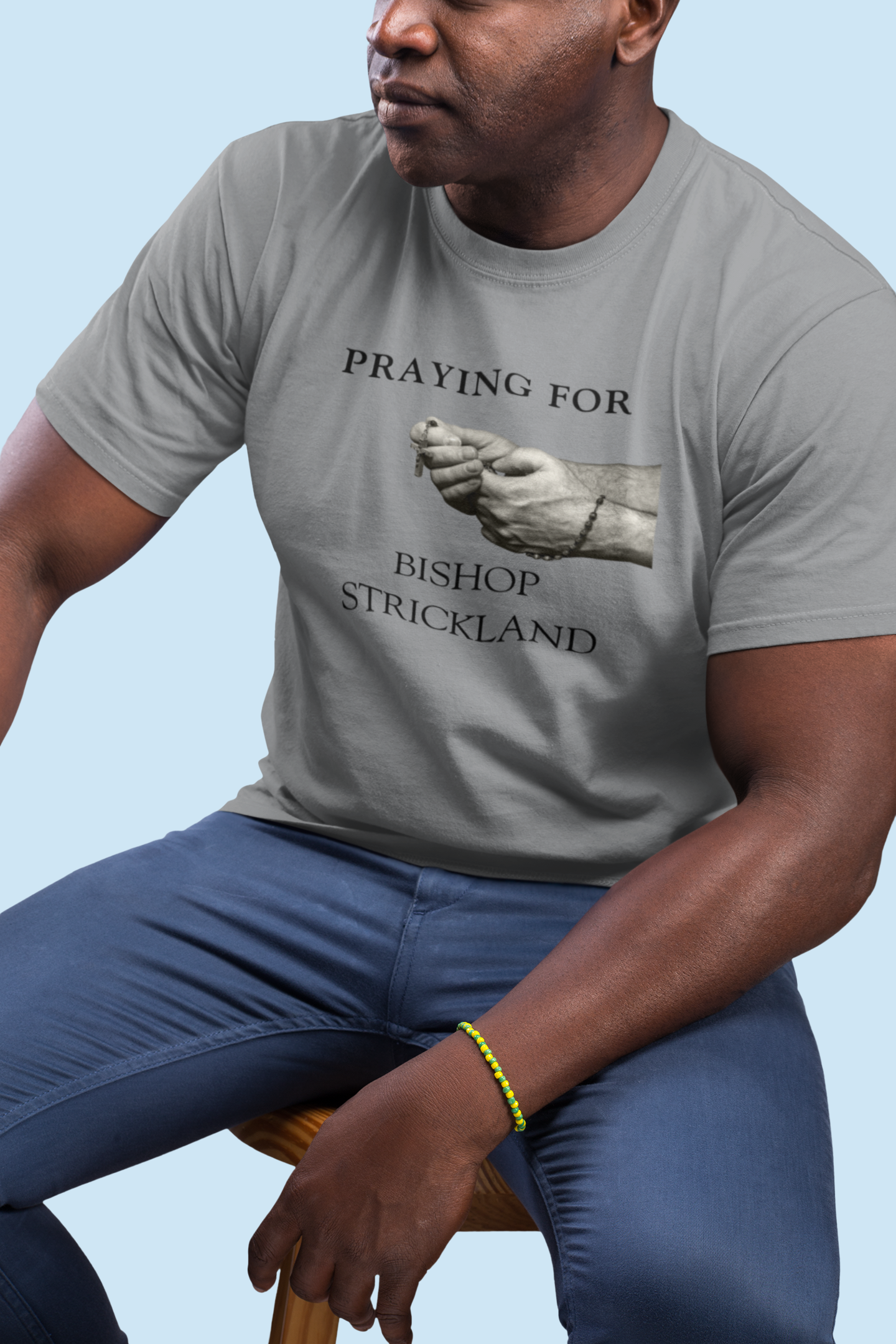 Praying for Bishop Strickland T-Shirt, Bishop Strickland T-Shirt, Traditional Catholic T-Shirt, Catholic T-Shirt, Catholic Gift, Catholic Gifts